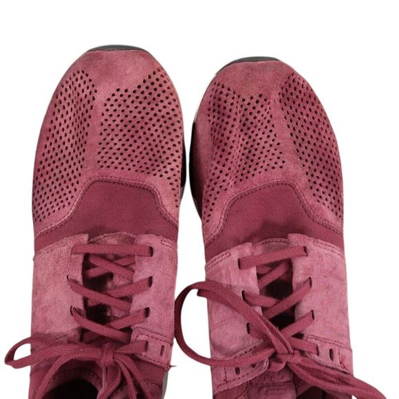 New Balance Shoes Mens 8.5 Sneakers Lifestyle 247 Suede Burgundy Active Casual - Picture 8 of 13